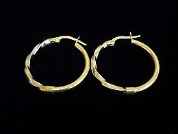 Златни обеци, 2.03гр. ,Средец