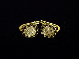 Златни обеци, 3.42гр. ,Средец