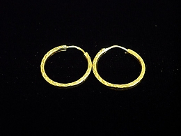 Златни обеци, 1.16гр. ,Средец