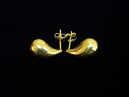 Златни обеци, 1.76гр. ,Средец