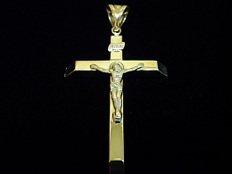 Златен кръст, 3.26гр. ,Бургас