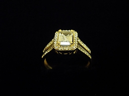 Златен дамски пръстен, 2.95гр. ,Бургас