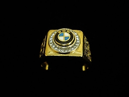 Златен мъжки пръстен, 10.49гр. ,Бургас