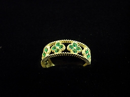 Златен дамски пръстен, 2.62гр. ,Карнобат