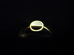 Златен дамски пръстен, 1.09гр. ,Бургас