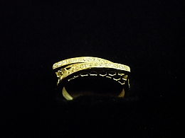 Златен дамски пръстен, 2.23гр. ,Карнобат