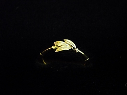 Златен дамски пръстен, 1.35гр. ,Айтос