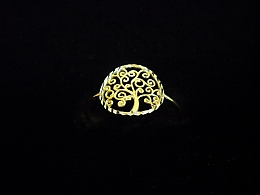 Златен дамски пръстен, 1.03гр. ,Бургас