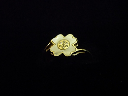 Златен дамски пръстен, 1.63гр. ,Бургас