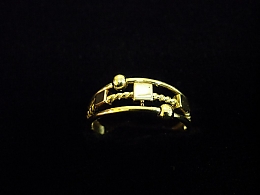 Златен дамски пръстен, 2.25гр. ,Бургас