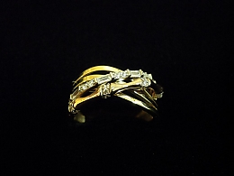 Златен дамски пръстен, 4.05гр. ,Бургас