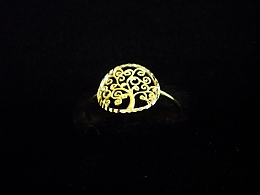 Златен дамски пръстен, 1.03гр. ,Бургас