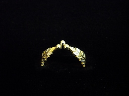 Златен дамски пръстен, 1.3гр. ,Карнобат