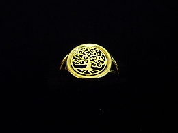 Златен дамски пръстен, 1.89гр. ,Бургас