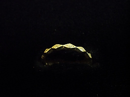 Златен дамски пръстен, 1.19гр. ,Бургас