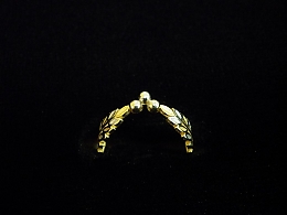 Златен дамски пръстен, 1.2гр. ,Бургас