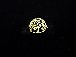 Златен дамски пръстен, 0.93гр. ,Бургас