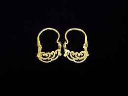 Златни обеци, 1.46гр. ,Пловдив