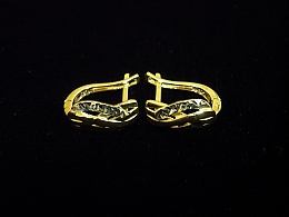 Златни обеци, 2.64гр. ,Бургас
