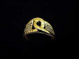 Златен дамски пръстен, 2.08гр. ,Сливен