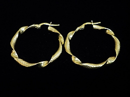 Златни обеци, 2.32гр. ,Пловдив