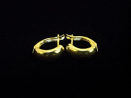 Златни обеци, 1.37гр. ,Пловдив