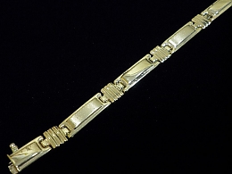 Златна синджирна гривна, 9.48гр. ,Бургас