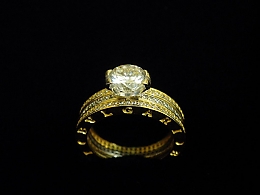 Златен дамски пръстен, 7.64гр. ,Бургас