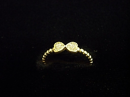 Златен дамски пръстен, 1.22гр. ,Бургас