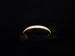 Златен дамски пръстен, 0.94гр. ,Бургас