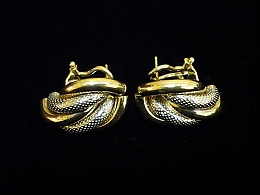 Златни обеци, 7.17гр. ,Карнобат