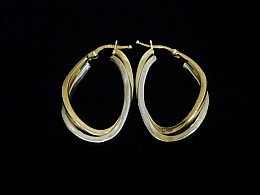 Златни обеци, 2.68гр. ,Ямбол