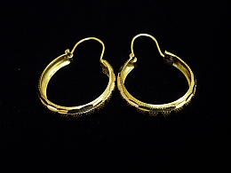 Златни обеци, 2.15гр. ,Бургас