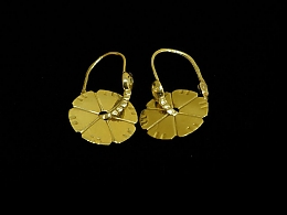 Златни обеци, 2.2гр. ,Бургас