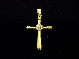 Златен кръст, 2.03гр. ,Бургас