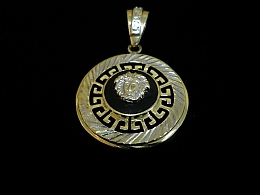 Златен медальон, 5.57гр. ,Айтос