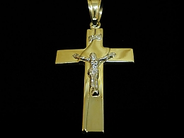 Златен кръст, 3.9гр. ,Пловдив