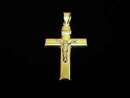 Златен кръст, 1.32гр. ,Пловдив