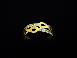 Златен дамски пръстен, 1.78гр. ,Пловдив