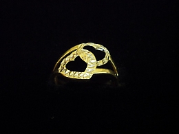 Златен дамски пръстен, 1.52гр. ,Пловдив