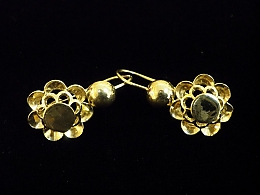 Златни обеци, 3.39гр. ,Пловдив