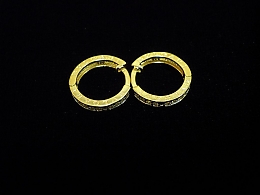 Златни обеци, 2.35гр. ,Пловдив