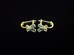 Златни детски обеци, 1гр. ,Пловдив