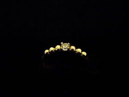 Златен дамски пръстен, 0.92гр. ,Бургас