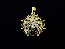 Златен медальон, 3.4гр. ,Бургас