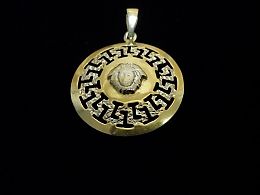 Златен медальон, 2.47гр. ,Айтос