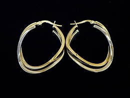 Златни обеци, 2.8гр. ,Бургас