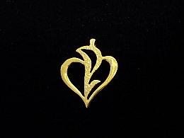 Златен медальон, 1.31гр. ,Айтос