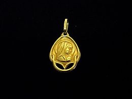 Златен медальон, 1.29гр. ,Айтос