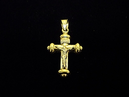 Златен кръст, 0.98гр. ,Бургас